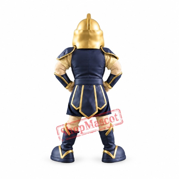 Golden Spartan Trojan Knight Mascot Costume
