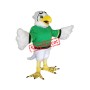 Realistic White Eagle Mascot Costume