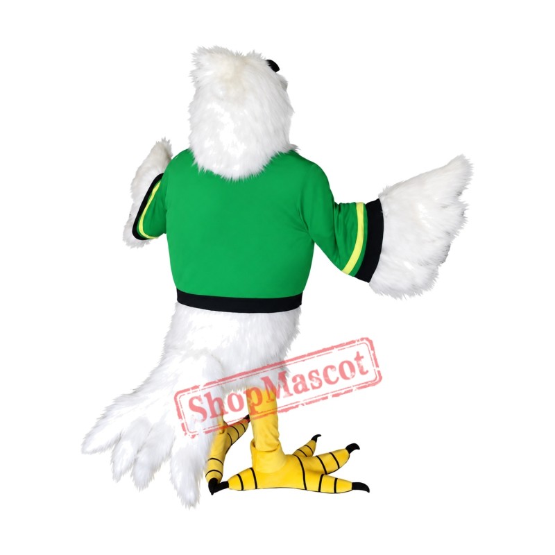 Realistic White Eagle Mascot Costume Realistic White Eagle Mascot Costume