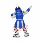 Power Blue Spartan Trojan Knight Mascot Costume Power Blue Spartan Trojan Knight Mascot Costume