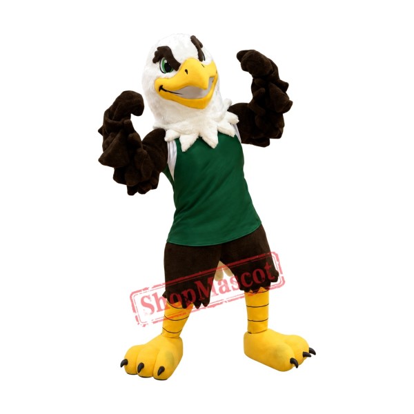 Power Sport Eagle Mascot Costume Power Sport Eagle Mascot Costume