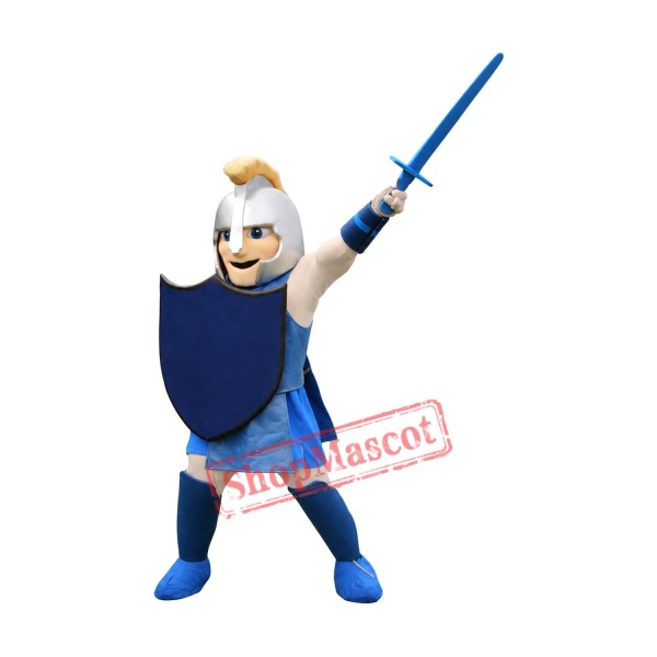 Friendly Spartan Warrior Mascot Costume Friendly Spartan Warrior Mascot Costume