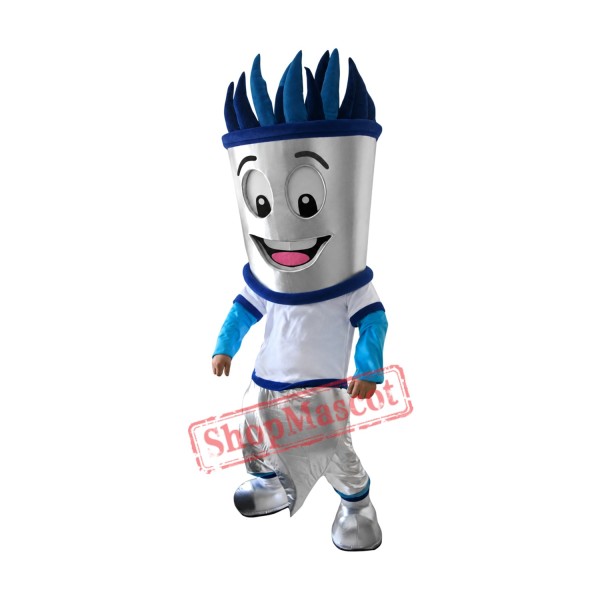 Happy Lightweight Torch Mascot Costume Happy Lightweight Torch Mascot Costume