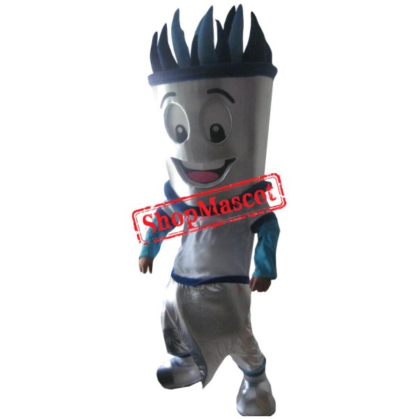 Happy Lightweight Torch Mascot Costume