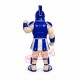 Blue Spartan Warrior Mascot Costume
