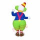 Friendly Lightweight Clown Mascot Costume