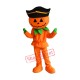 Pirate Pumpkin Mascot Costume