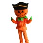 Pirate Pumpkin Mascot Costume