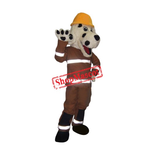 Affordable Fire Dog Mascot Costume