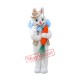 Realistic Easter Bunny Mascot Costume Realistic Easter Bunny Mascot Costume