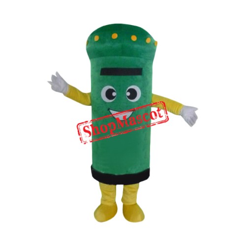 Green Mailbox Mascot Costume