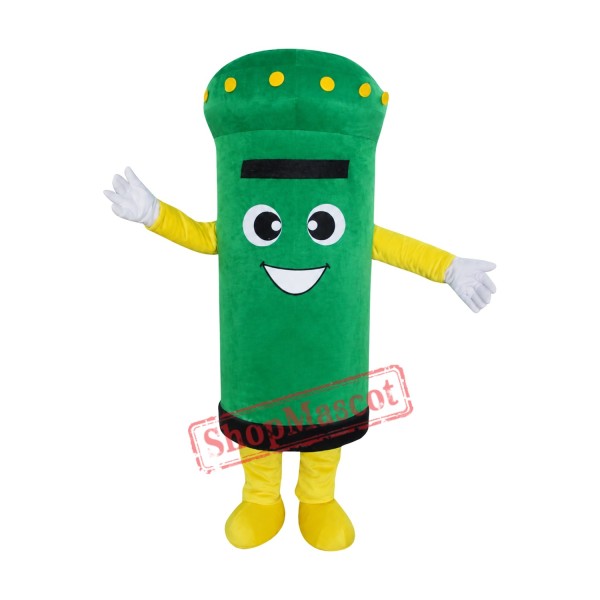 Green Mailbox Mascot Costume