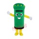 Green Mailbox Mascot Costume Green Mailbox Mascot Costume