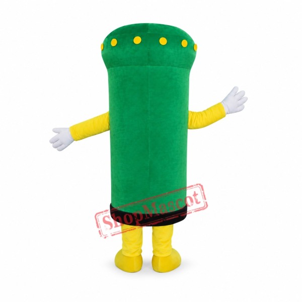 Green Mailbox Mascot Costume Green Mailbox Mascot Costume