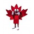 Happy Lightweight Maple Leaf Mascot Costume