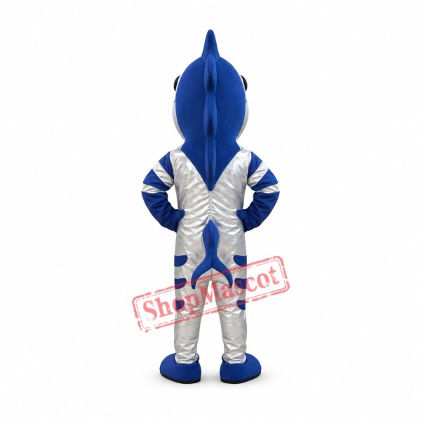 Superb Sailfish Mascot Costume Superb Sailfish Mascot Costume