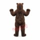 Superb Realistic Brown Bear Mascot Costume Superb Realistic Brown Bear Mascot Costume