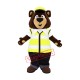 Traffic Police Bear Mascot Costume Traffic Police Bear Mascot Costume