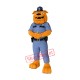 Power Police Bulldog Mascot Costume Power Police Bulldog Mascot Costume