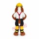 Lovely Fire Dog Mascot Costume Lovely Fire Dog Mascot Costume