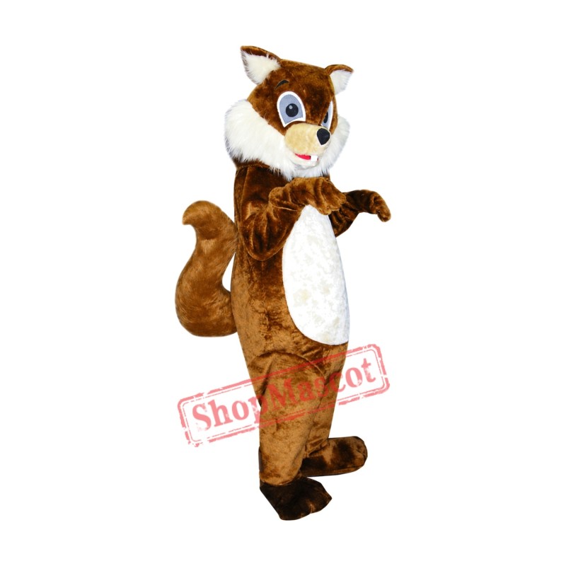 Lovely Realistic Squirrel Mascot Costume