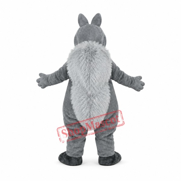 Lovely Realistic Grey Squirrel Mascot Costume Lovely Realistic Grey Squirrel Mascot Costume
