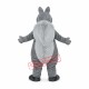 Lovely Realistic Grey Squirrel Mascot Costume
