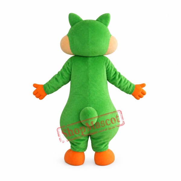 Affordable Green Squirrel Mascot Costume Affordable Green Squirrel Mascot Costume