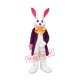 Superb Lightweight White Easter Bunny Mascot Costume Superb Lightweight White Easter Bunny Mascot Costume