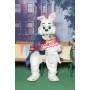 Superb Friendly Realistic Easter Bunny Mascot Costume