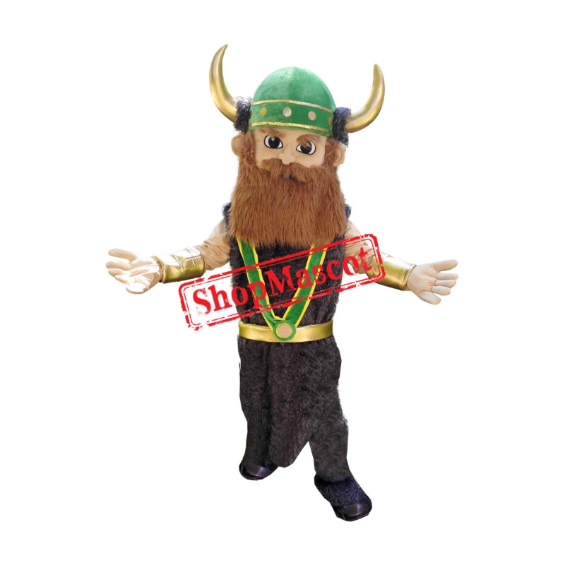 Realistic Lightweight Viking Mascot Costume