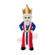 Friendly Old King Mascot Costume
