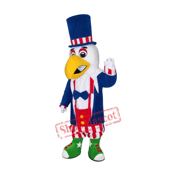 American Elements Eagle Mascot Costume American Elements Eagle Mascot Costume