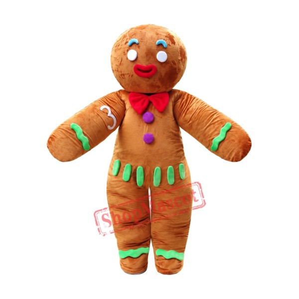 Superb Gingerbread Mascot Costume