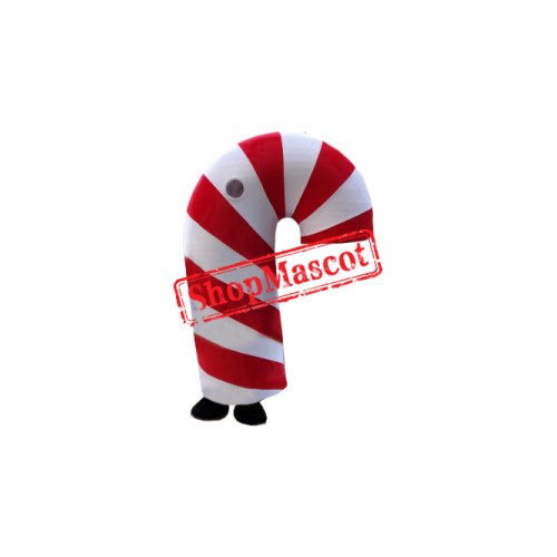 Candy Cane Mascot Costume
