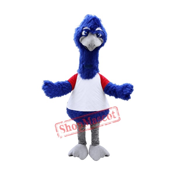 Blue Emu Mascot Costume