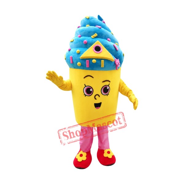 Cupcake Icecream Mascot Costume Cupcake Icecream Mascot Costume