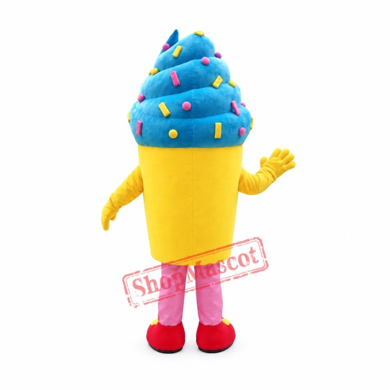 Cupcake Icecream Mascot Costume Cupcake Icecream Mascot Costume