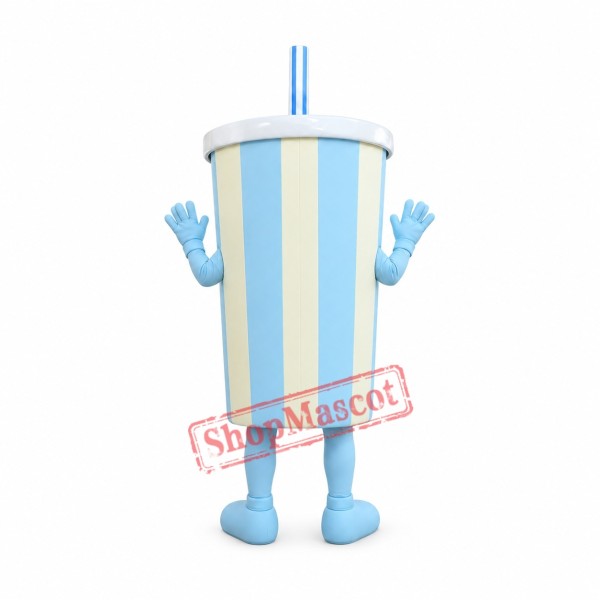 Superb Realistic Coffee Cup Mascot Costume Superb Realistic Coffee Cup Mascot Costume