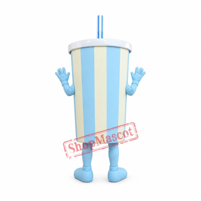 Superb Realistic Coffee Cup Mascot Costume Superb Realistic Coffee Cup Mascot Costume