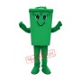 Green Recycle Trash Can Mascot Costume