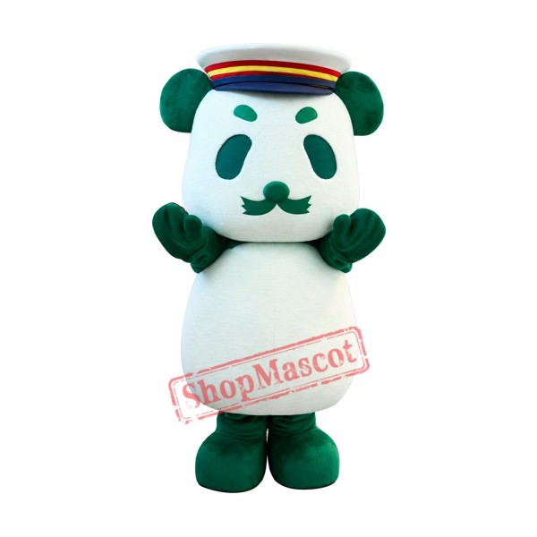 Green Lightweight Panda Mascot Costume