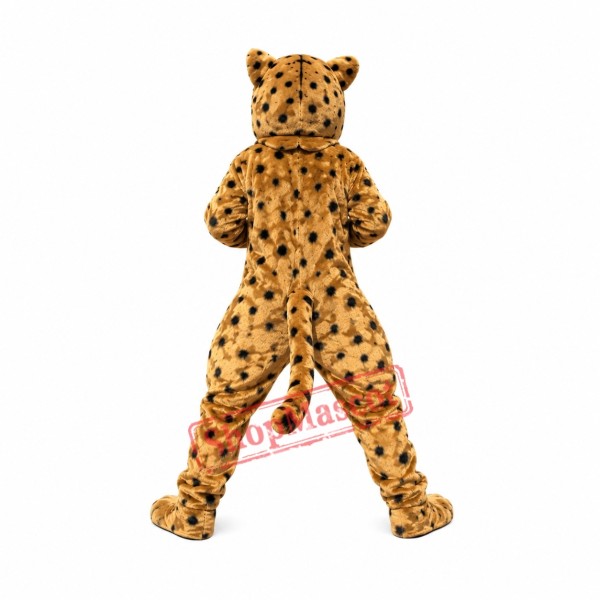 Cheetah Mascot Costume Cheetah Mascot Costume