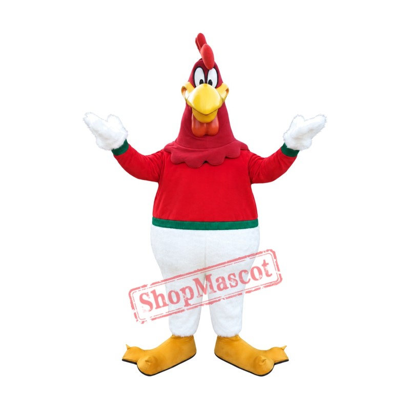 Friendly Lightweight Rooster Mascot Costume Friendly Lightweight Rooster Mascot Costume