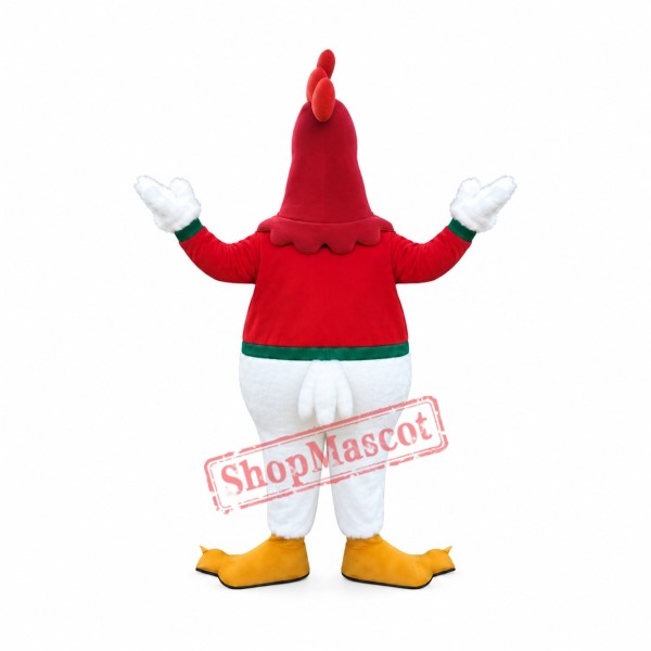 Friendly Lightweight Rooster Mascot Costume Friendly Lightweight Rooster Mascot Costume