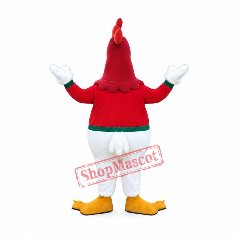 Friendly Lightweight Rooster Mascot Costume Friendly Lightweight Rooster Mascot Costume