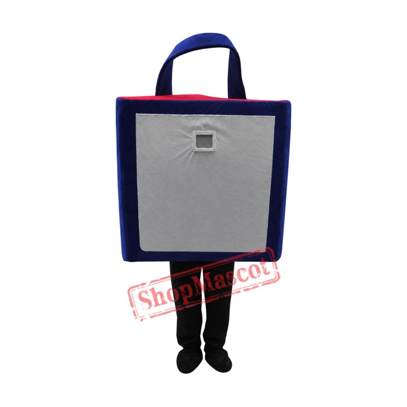 Affordable Shopping Bag Mascot Costume Affordable Shopping Bag Mascot Costume