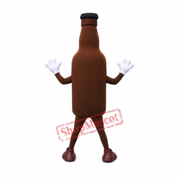 Realistic Beer Bottle Mascot Costume