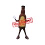Realistic Beer Bottle Mascot Costume