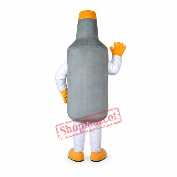 White Wine Bottle Mascot Costume White Wine Bottle Mascot Costume